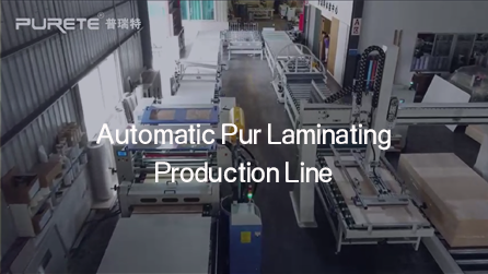 Automatic Pur Laminating Production Line(2)